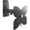Meliconi SLIMSTYLE 200SR TV-Wandhalterung 26-40 Zoll VESA 100x100-200x200 Max. 25 kg