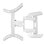 Hama 00220835 Support TV mural 32 a 65 pouces VESA jusqu'a 400x400 mm 35 kg
