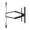 Titan 39297 Suporte TV de parede 40 a 85 polegadas VESA 100x100 a 640x450 Max 45 kg