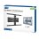 ACT AC8357 Supporto TV a parete 43-90 pol. VESA 100x200-600x400 Max 50 kg