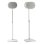 SANUS WSSE3A2-W2 Suporte ajustavel para colunas Sonos Era 300, par, branco