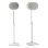 SANUS WSSE3A2-W2 Suporte ajustavel para colunas Sonos Era 300, par, branco