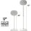 SANUS WSSE3A2-W2 Suporte ajustavel para colunas Sonos Era 300, par, branco