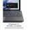 Tastatur Inateck KB05114 Membran Bluetooth mit Touchpad Grau QWERTZ