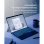 Tastatur Inateck KB05114 Membran Bluetooth mit Touchpad Grau QWERTZ