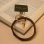 Bracelet CASEME Hope Circle marron et or pour mobile
