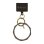 Bracelet CASEME Hope Circle marron et or pour mobile