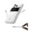 Power Bank Veger W1211A 10000 mAh 20 W Compatible avion Blanc