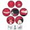 Triciclo Smoby Rookie Vermelho Estrutura Metal Rodas EVA 2 a 4 Anos