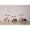 Triciclo Smoby Rookie Vermelho Estrutura Metal Rodas EVA 2 a 4 Anos