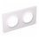 Cadre double Sonoff EF2G blanc pour interrupteurs Orb