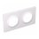 Cadre double Sonoff EF2G blanc pour interrupteurs Orb