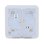 Interrupteur intelligent Ajax SoloButton 2-gang Oyster