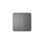Interruptor Inteligente Ajax CenterButton 2-gang Com Fios Cinzento LED