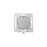 Interrupteur intelligent Ajax LightSwitch CenterButton 1-gang/2-way gris
