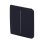 Interruptor Inteligente Ajax Sidebutton 2G Preto Com Fios Duplo Canal