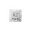 Interruptor inteligente Ajax SoloButton duplo cinzento com fios