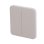 Interrupteur intelligent Ajax SoloButton 2 touches Olive