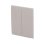 Interruptor inteligente Ajax CenterButton 2-gang Olive