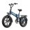 Bicicleta Eléctrica URLIFE T5 1500 W 48 V 13 Ah 20" Todoterreno Plegable Azul