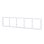 Estructura Ajax para cinco interruptores, blanca, compatible con LightCore 2-gang