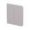 Interruptor inteligente Ajax SideButton 2-gang olive