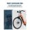 Velo electrique OneSport OT05 Pro 250 W 25 km/h 36 V 22,5 Ah