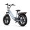 Bicicleta eletrica OneSport OT08 500 W 48 V 18 Ah 20 polegadas
