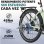 Bicicleta Eléctrica Bekup V28 Paso Bajo 250 W 36 V 14,5 Ah 75 km 26" 7 Velocidades