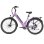 Bicicleta Eléctrica Bekup V28 250 W 36 V 14,5 Ah Frenos de Disco 26" Negro Lila