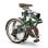 Velo electrique pliant Onesport OT02 Pro 250W Shimano 7 vitesses