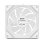 Ventilador suplementario Zolyd Flux 120mm 1800RPM ARGB MagLink blanco