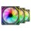 Ventilador suplementario Zolyd Flux 120 mm 1800 RPM ARGB MagLink, kit de 3