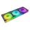 Ventilador suplementario Zolyd Flux 120 mm 1800 RPM ARGB MagLink, kit de 3