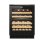 Cava de Vino Haier HUC44GDEH1 44 Botellas Zona Doble Negro