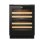 Cava de Vino Haier HUC44GDEH1 44 Botellas Zona Doble Negro