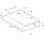 Hotte Indesit ISLK 66 LS X evacuation/recyclage 60 cm LED inox