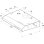 Hotte Indesit ISLK 66 LS X evacuation/recyclage 60 cm LED inox