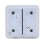 Intelligenter Schalter Ajax SoloButton Graphit, Touch-Bedienfeld