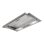 Hotte Whirlpool WSK64FLSX evacuation ou recyclage 28 cm LED