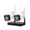 Kit de videovigilancia Hikvision 4 MP Visao noturna Audio bidirecional