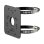 Adaptador de poste Dahua DH-PFA152-E-B para cámaras de seguridad