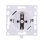Prise intelligente Ajax Jeweller Type F 868 MHz 240 V Blanc