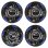 Haut-parleurs Power Dynamics NCBT604 amplifiés Bluetooth 120W blanc