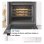 Forno da Incasso Bosch HBF011BR0 Pulizia manuale 66L 60cm A Grill Nero/Inox