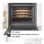 Horno Multifunción Bosch Serie 2 HBF011BA2 66L 60cm Limpieza Manual A con Grill Negro