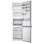 Frigorífico Combi Whirlpool WHK 22413 W6EE 203 cm 415 L Blanco
