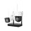 Kit de videovigilancia Hikvision 4 MP visao noturna exterior