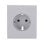 Placca centrale Ajax CenterCover grigia RAL 7047