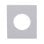 Placca centrale Ajax CenterCover grigia RAL 7047